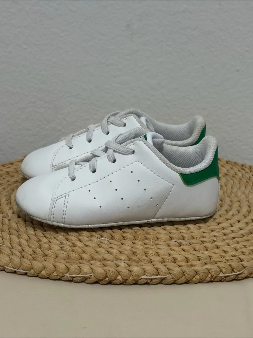 Adidas Stan Smith Infant Crib Shoes - Almost New